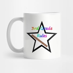 Third Grade Rules Mug